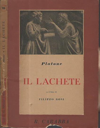 Il Lachete - Platone - copertina