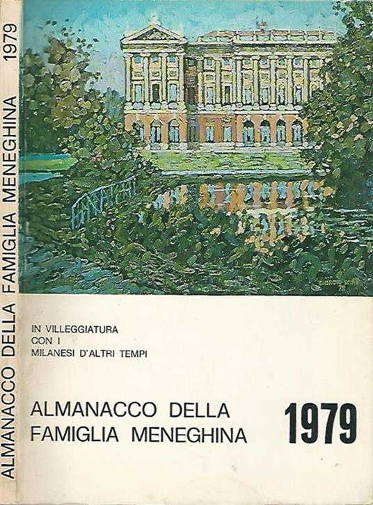 Almanacco della famiglia Meneghina. In villeggiatura con i milanesi di altri tempi 1979 - copertina