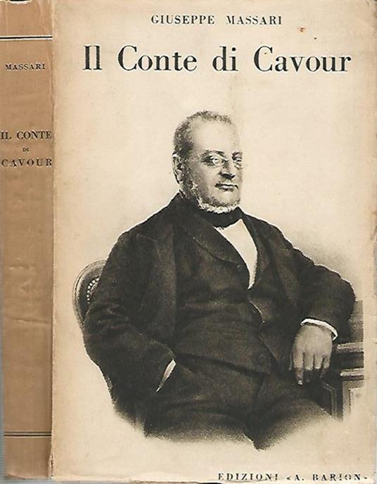 Il Conte di Cavour - Giuseppe Massari - copertina