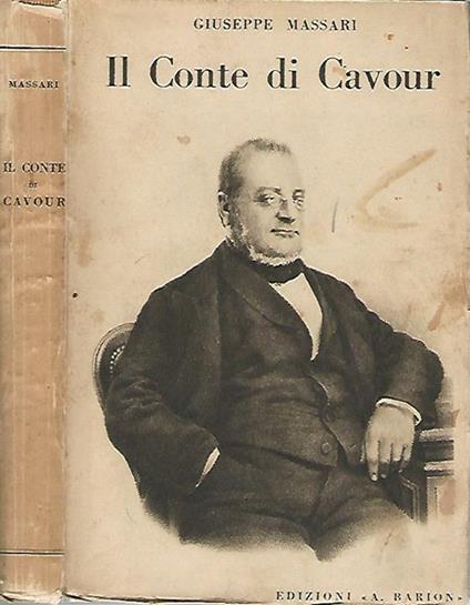 Il Conte di Cavour - Giuseppe Massari - copertina