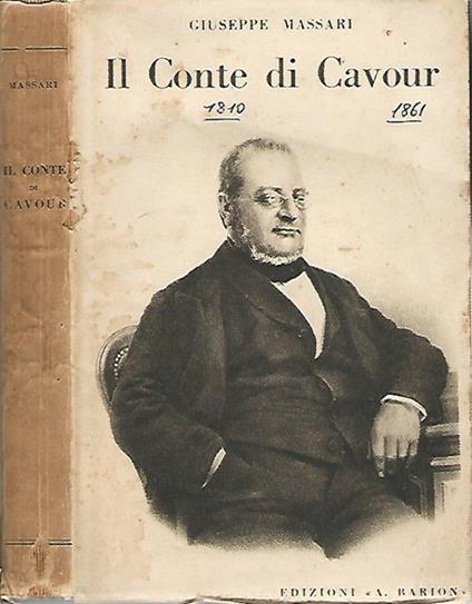 Il Conte di Cavour - Giuseppe Massari - copertina