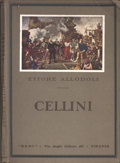 Cellini - Ettore Allodoli - copertina