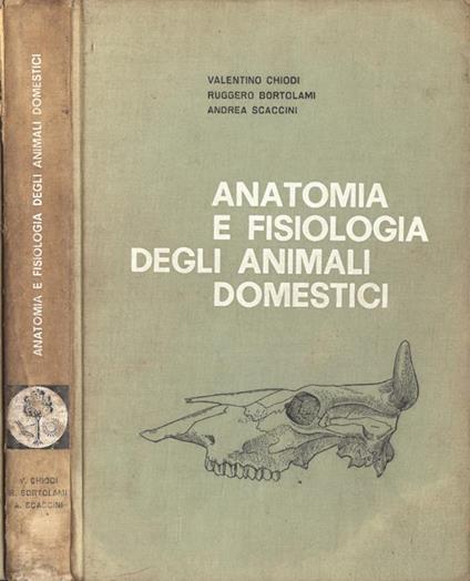 Anatomia e fisiologia degli animali domestici - Valentino Chiodi - copertina