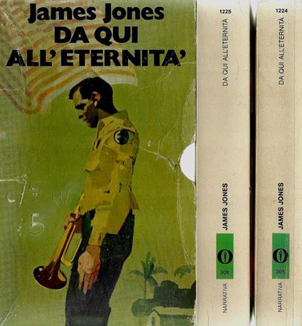 Da qui all'eternità - James Jones - copertina