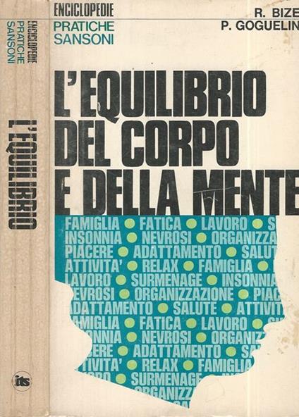 L' equilibrio del corpo e della mente. - René Bize - copertina