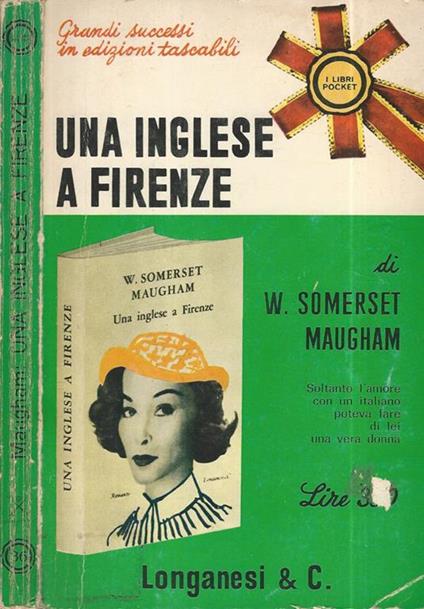 Una inglese a Firenze - W. Somerset Maugham - copertina