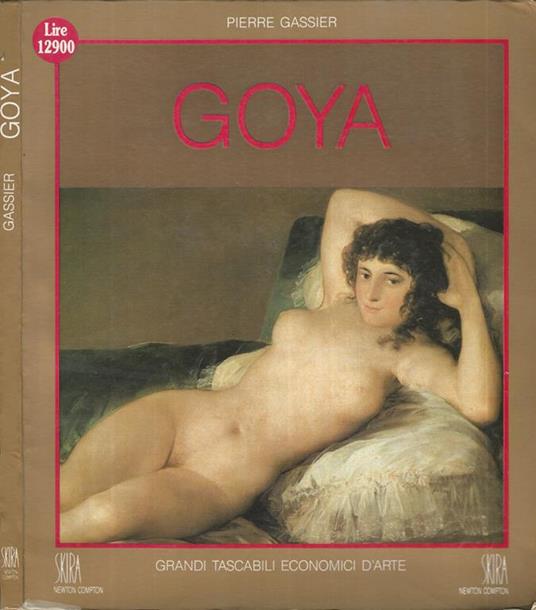 Goya - Pierre Gassier - copertina