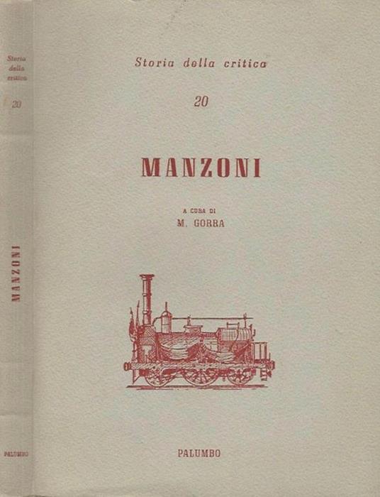 Manzoni - Marcella Gorra - copertina