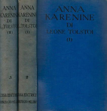 Anna Karenine - Lev Tolstoj - copertina