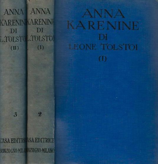 Anna Karenine - Lev Tolstoj - copertina