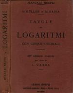 Tavole di Logaritmi con cinque decimali