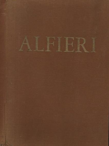 Alfieri - Domenico Cara - copertina