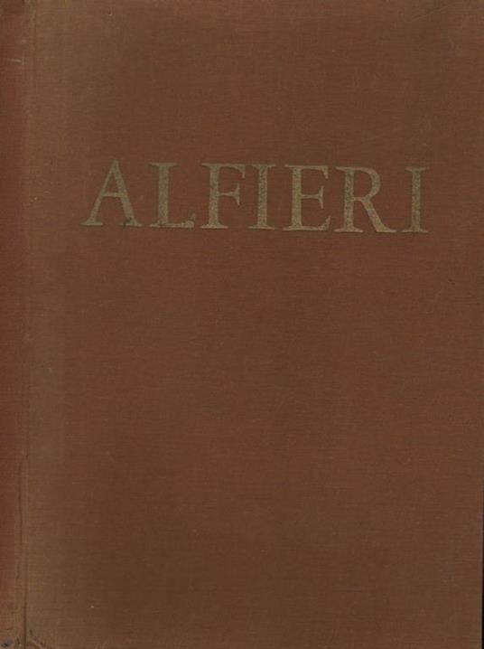 Alfieri - Domenico Cara - copertina