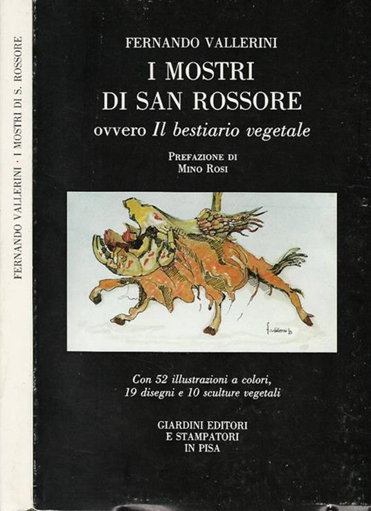 I mostri di San Rossore, ovvero il bestiario vegetale - Fernando Vallerini - copertina