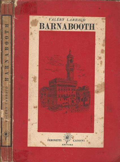 A.O. Barnabooth. Giornale Intimo - Valéry Larbaud - copertina