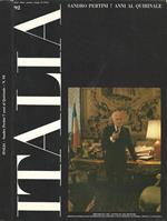 Italia. Rivista di documentazione fotografica. Trimestrale, nuova serie. Anno XXII - N. 92. Sandro Pertini 7 anni al Quirinale