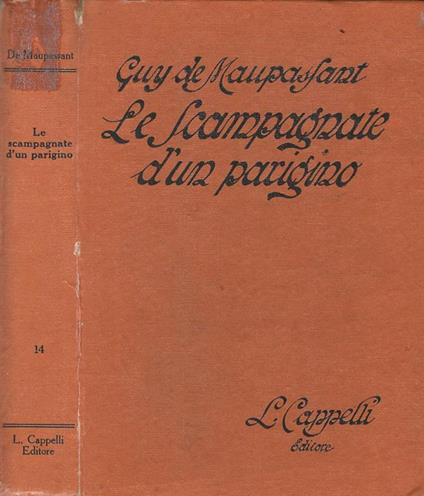 Le scampagnate d'un parigino - Guy de Maupassant - copertina