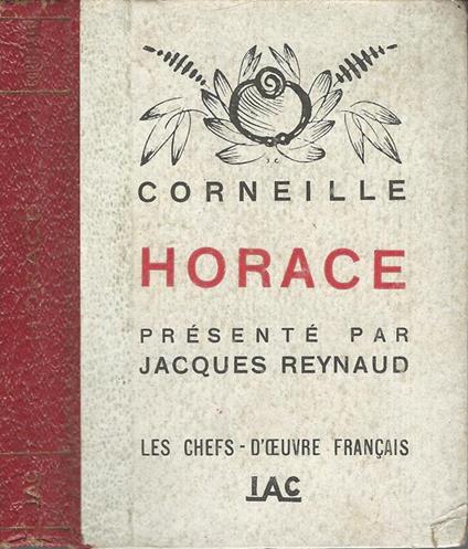 Horace - Pierre Corneille - copertina