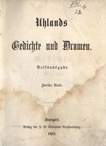 Gedichte und dramen Band II