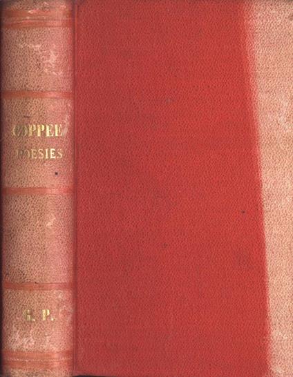 Poèsies. 1874 - 1878 - François Coppée - copertina