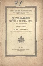 Dei suoni non cavitarii timpanico e di pentola fessa. e della loro consociazione