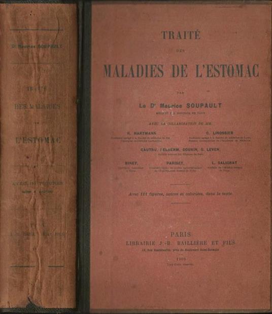 Traité des Maladies De L'Estomac - copertina