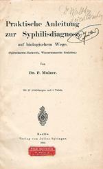 Praktische Anleitung zur Syphilisdiagnose auf biologischem Wege