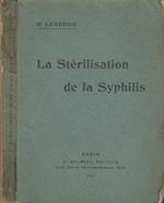 La Stérilisation de la Syphilis
