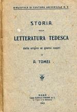 Storia della letteratura tedesca dalle origini ai giorni nostri