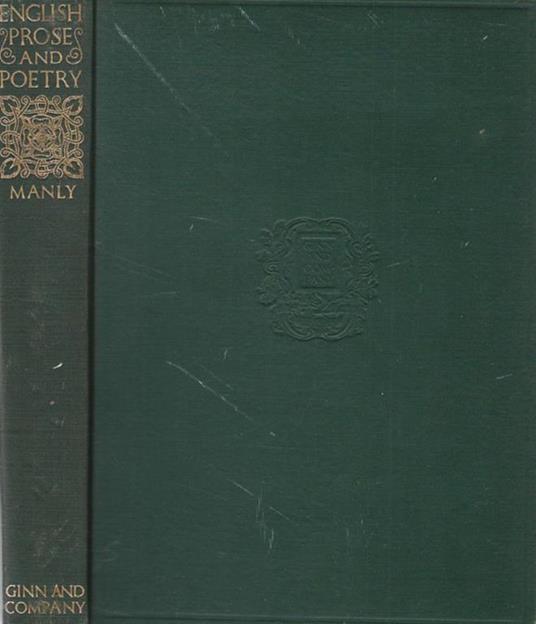 English prose and poetry 1137 - 1892 - copertina