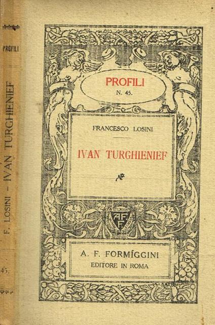 Ivan Turghienief - Francesco Losini - copertina