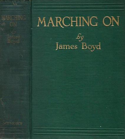 Marching on - James Boyd - copertina