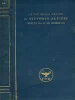 Le più belle pagine di Vittorio Alfieri scelte da G.De Robertis