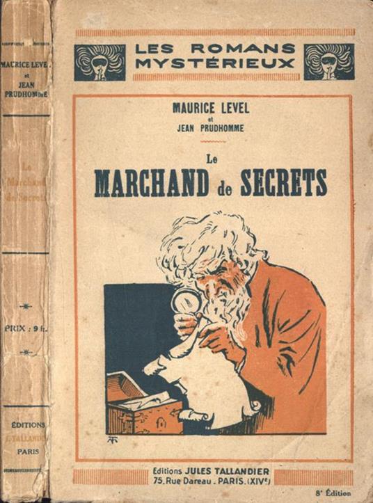 Le marchand de secrets - Maurice Level - copertina