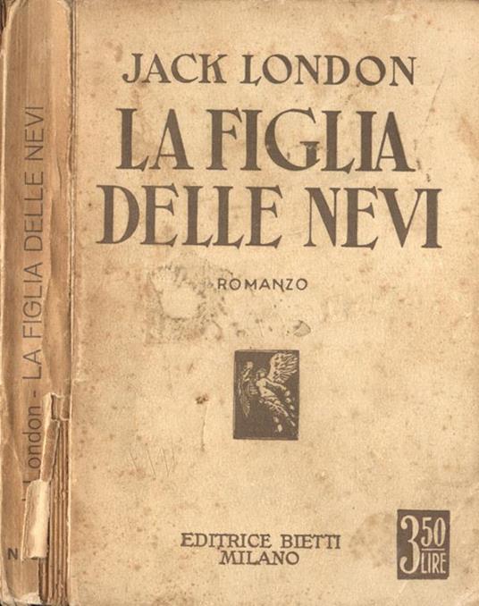 La figlia delle nevi - Jack London - copertina