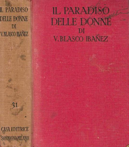 Il paradiso delle donne - Vicente Blasco Ibáñez - copertina