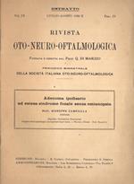 Adenoma ipofisario ad estesa sindrome focale senza emianopsia