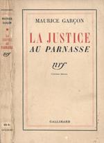 La justice au parnasse