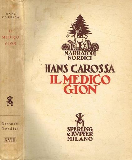 Il medico Gion - Hans Carossa - copertina