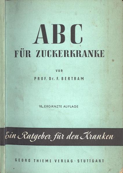 Abc fur zuckerkranke - copertina