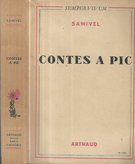 Contes a pic - Samivel - copertina