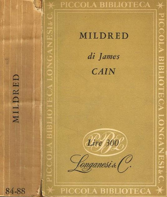 Mildred - James M. Cain - copertina