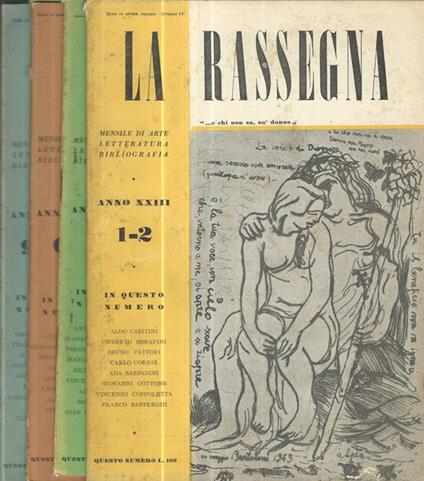 La Rassegna 1954 - copertina