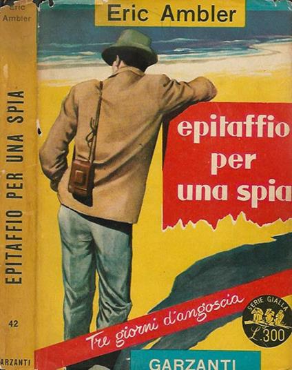 Epitaffio per una spia - Eric Ambler - copertina