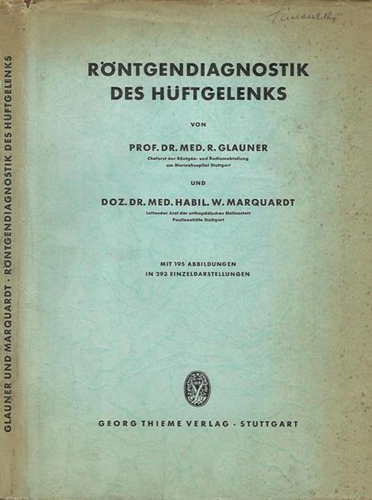 Rontgendiagnostik des huftgelenks - copertina