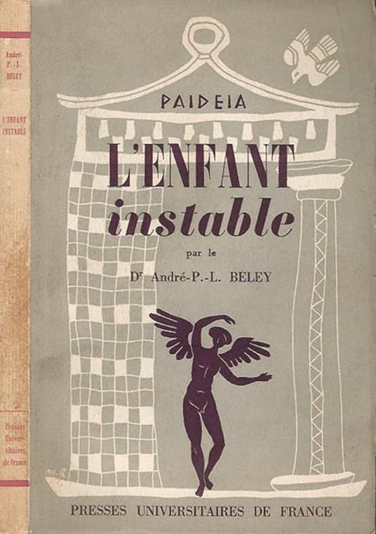 L' enfant instable - Dr. André - copertina