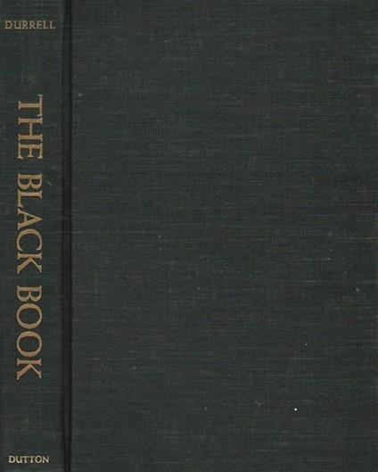 The black book - Lawrence Durrell - copertina