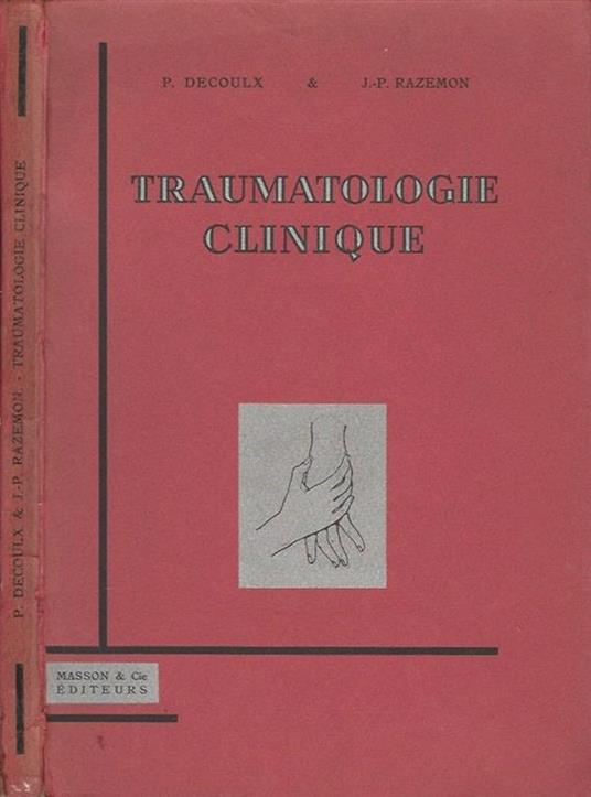 Traumatologie clinique - P. Decoulx - copertina