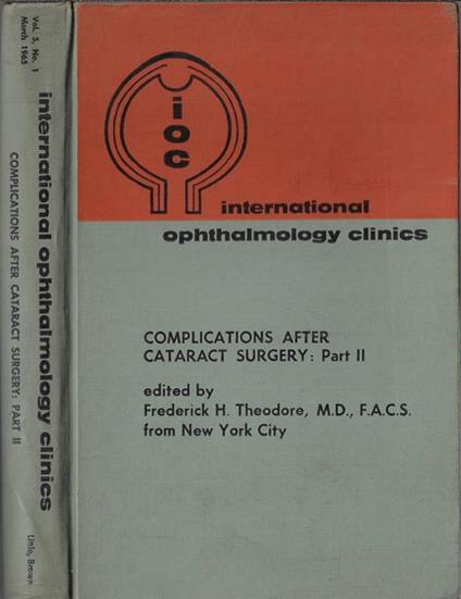 Complications after cataract surgery Part II - copertina