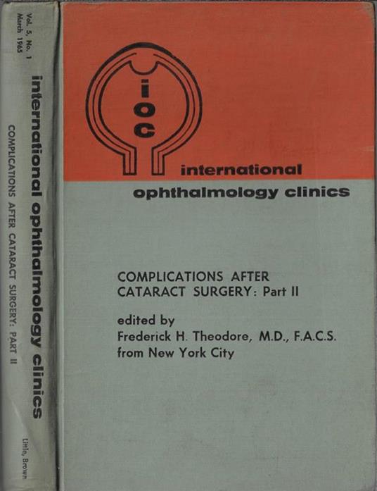 Complications after cataract surgery Part II - copertina